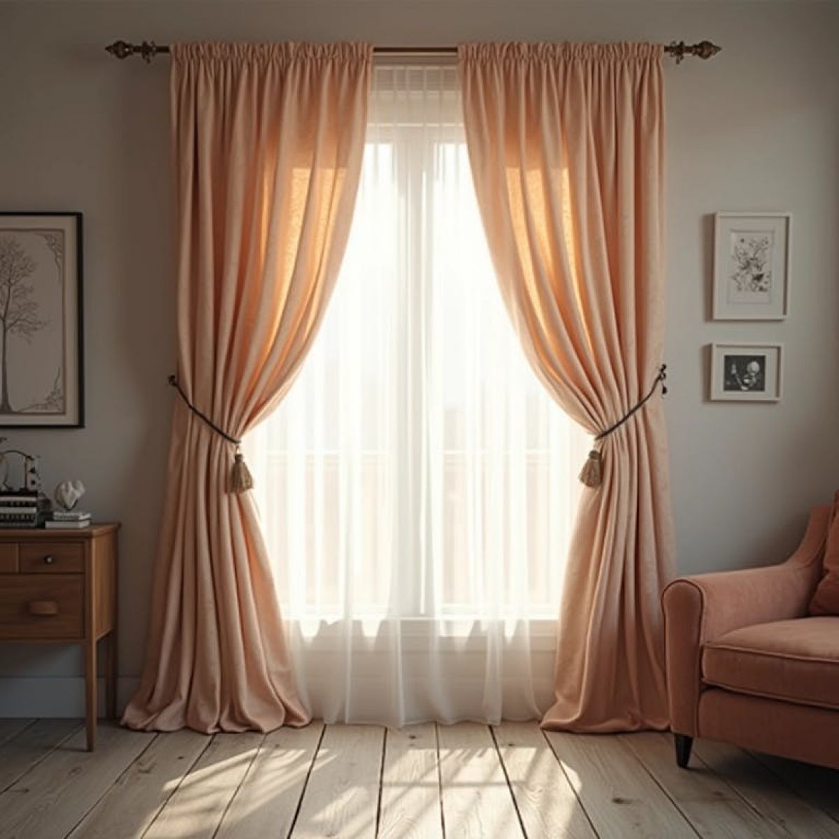 A Beleza e Funcionalidade das Cortinas na Decoração