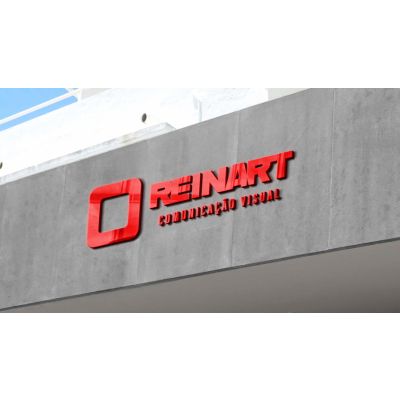 logotipo - Reinart Painéis | Letras caixa e Adesivagem de frotas
