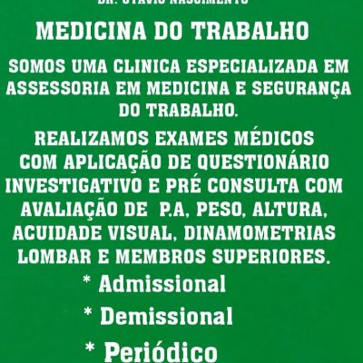 logotipo - Clinica em Medicina e Segurança do Trabalho Dr Otavio Nascimento